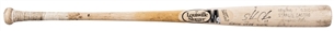 2012 Starlin Castro Game Used and Signed/Inscribed "Game Used 2012" Louisville Slugger S318 Model Bat (PSA/DNA) 